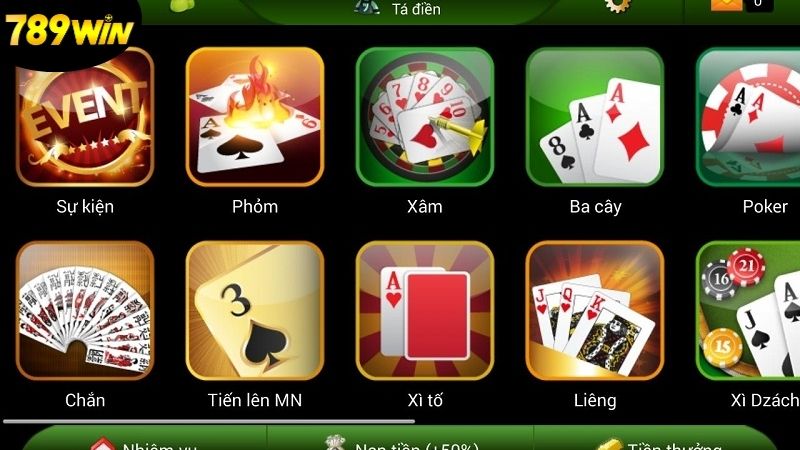 Game Bài 789win - Không Gian Của Bài Bạc Đầy Sự Quyến Rũ 3 khuyen-mai-va-uu-dai-hap-dan-chi-co-tai-game-bai-789win